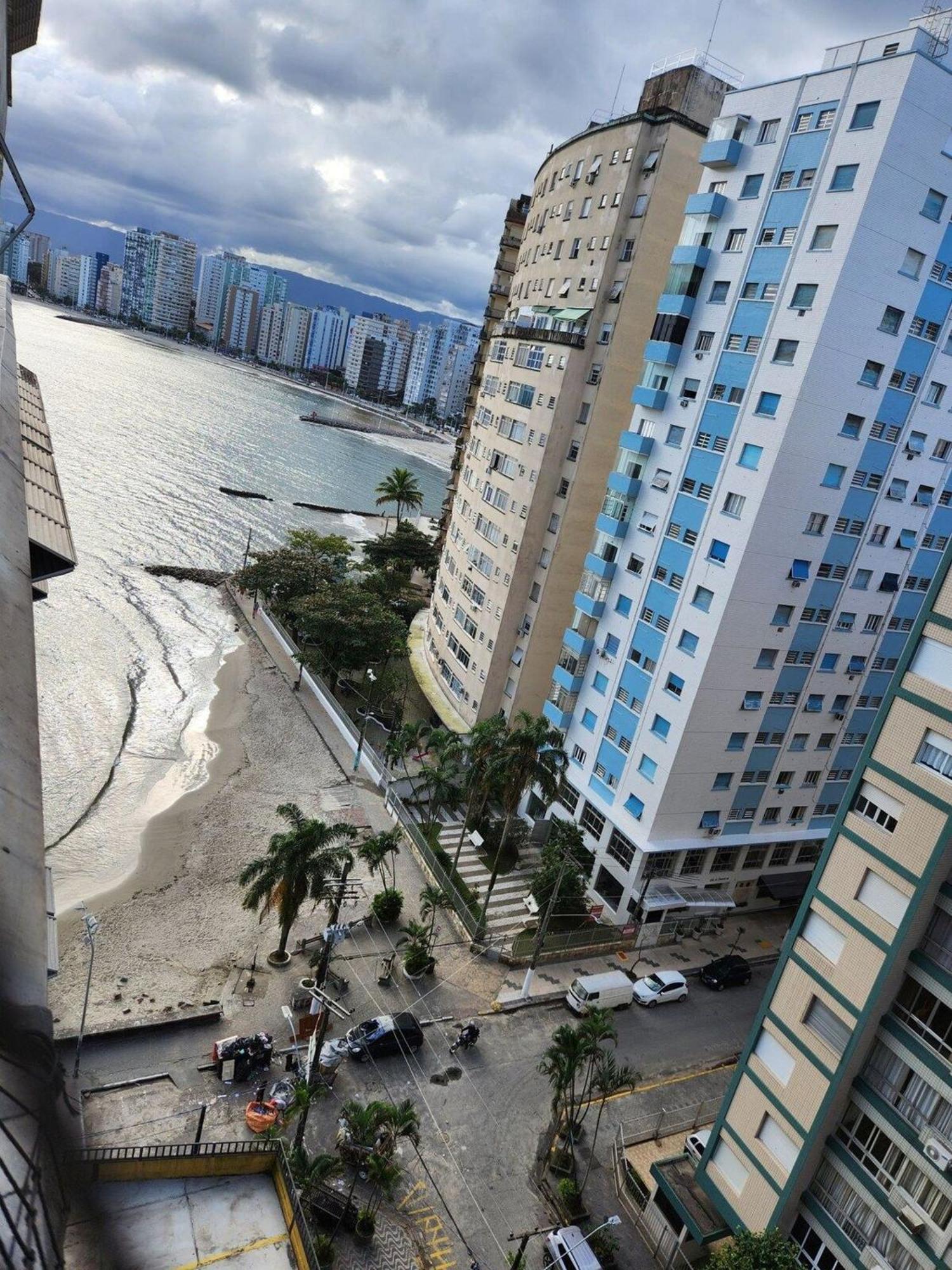 Appartement Ape Pe Na Areia 3Quartos/2Vagas à São Vicente Extérieur photo